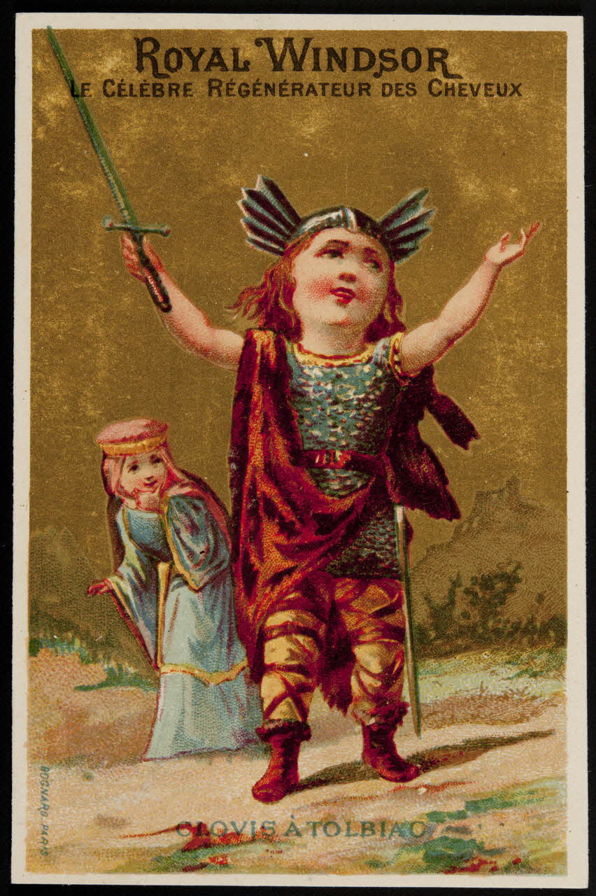 Bognard carte réclame chromo Paris 1876-1890 1995.1.2619.2 Photo