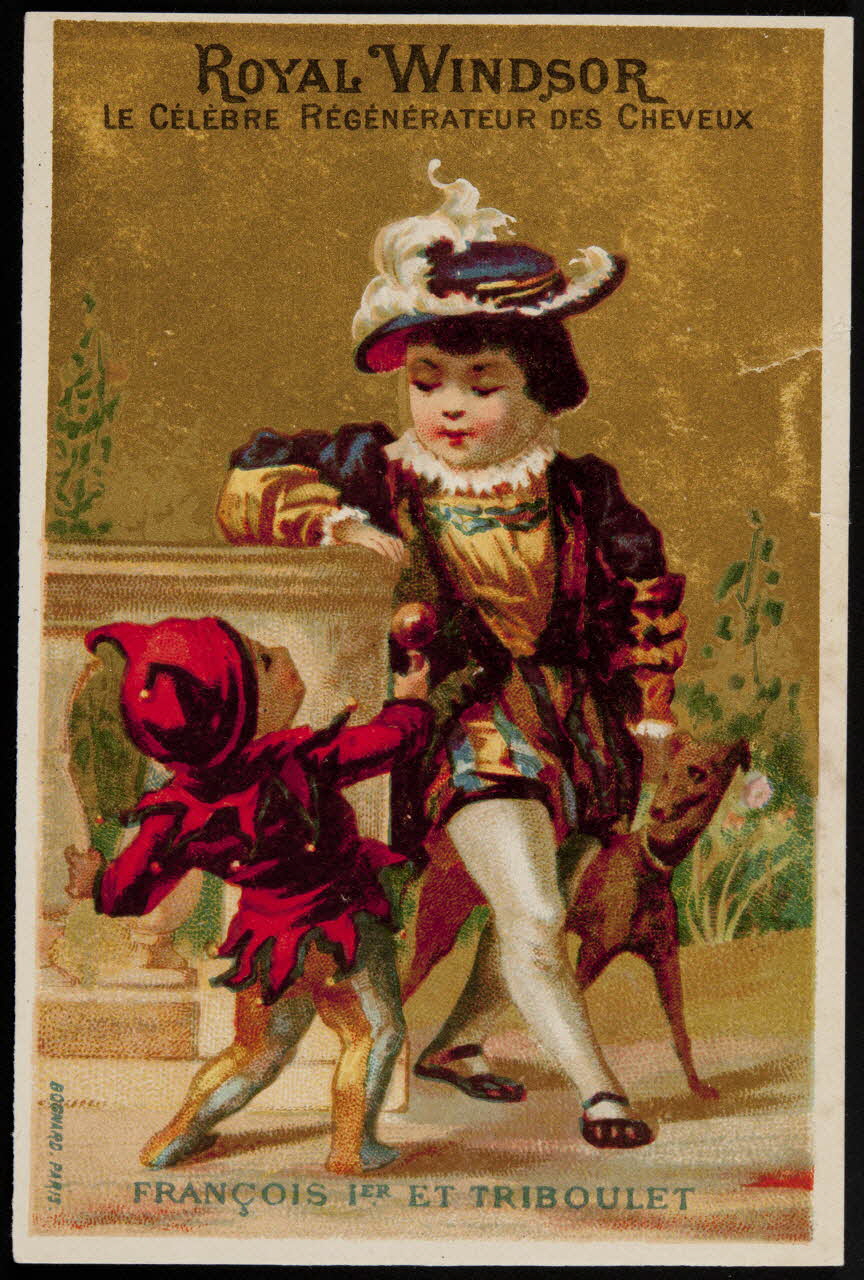 Bognard carte réclame chromo Paris 1876-1890 1995.1.2619.3 Photo