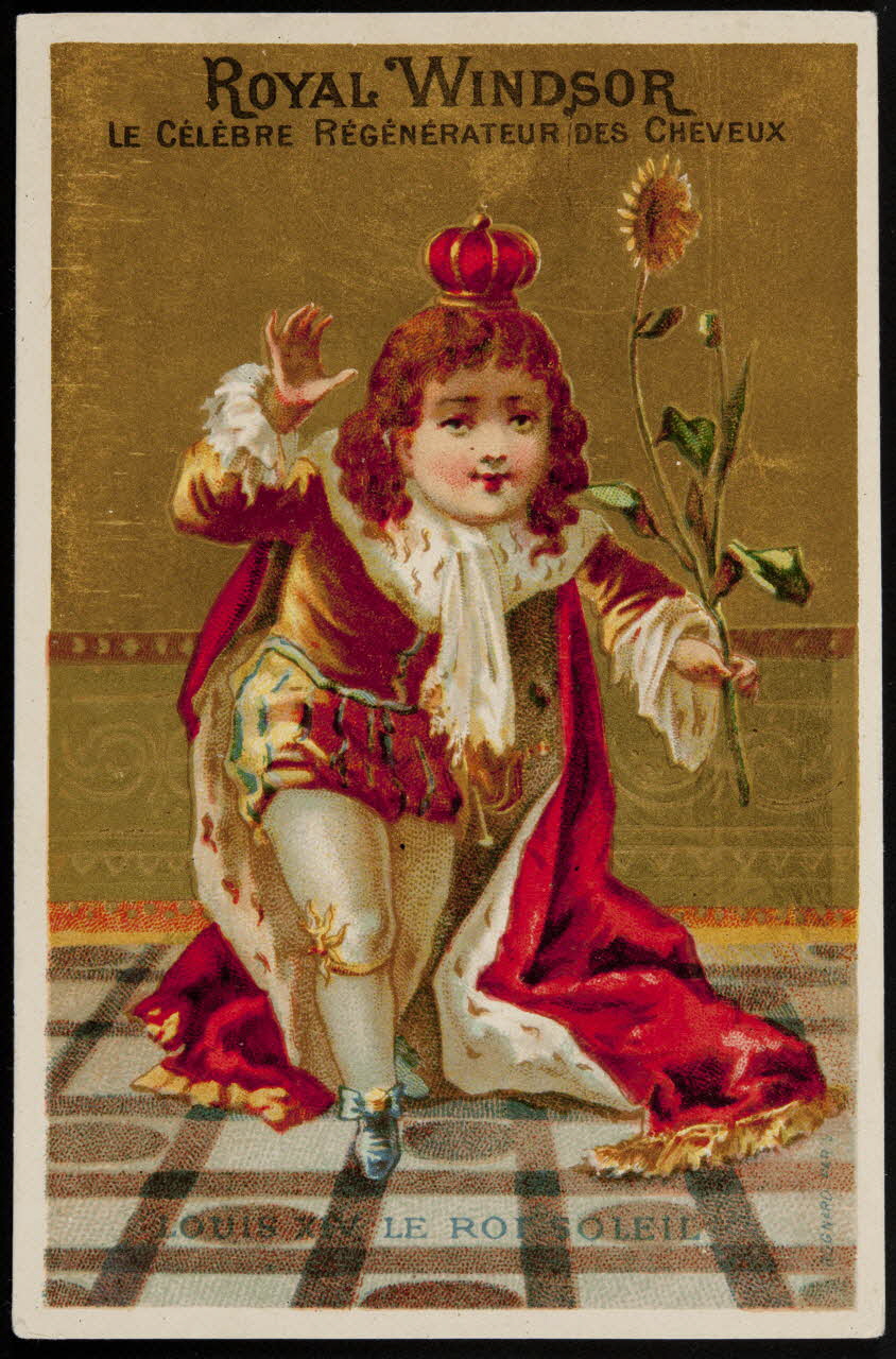 Bognard carte réclame chromo Paris 1876-1890 1995.1.2619.5 Photo