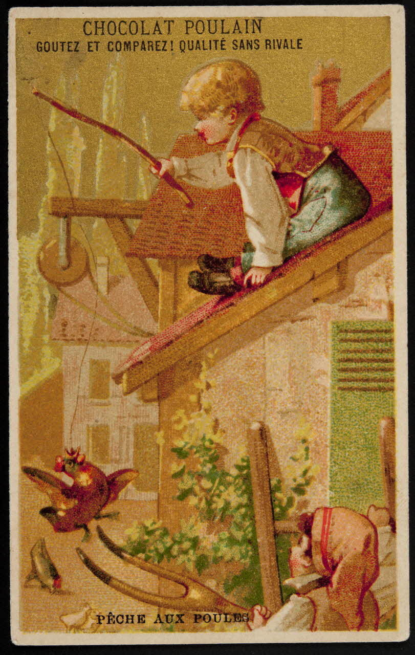 Bognard carte réclame chromo Paris 1876-1890 1995.1.2622.4 Photo