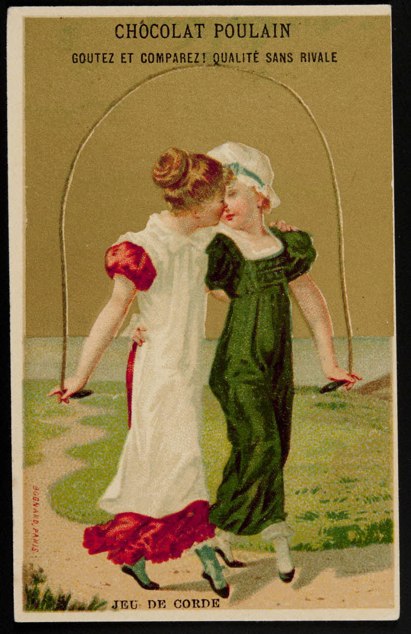 Bognard carte réclame chromo Paris 1876-1890 1995.1.2624.1 Photo