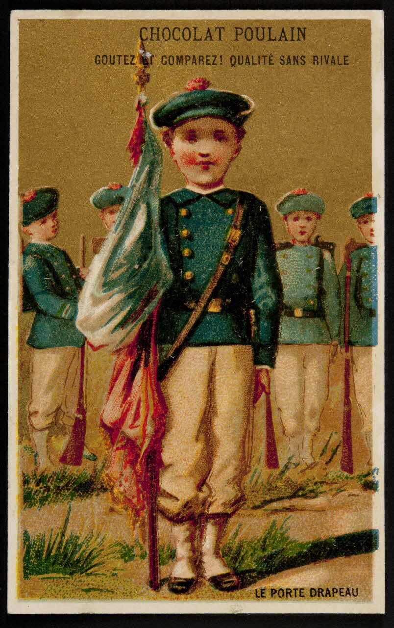 Bognard carte réclame chromo Paris 1876-1890 1995.1.2632.1 Photo