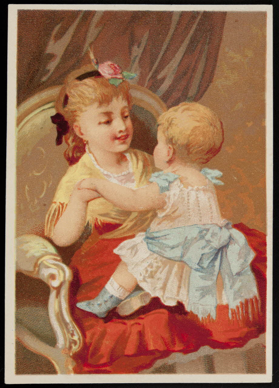 Bognard carte réclame chromo Paris 1876-1890 1995.1.2637.2 Photo