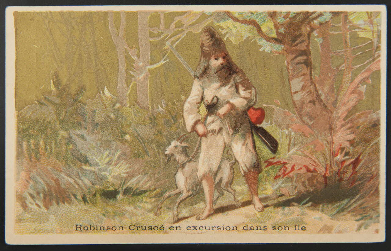 Bognard carte réclame chromo Paris 1885 1995.1.2640.1 Photo