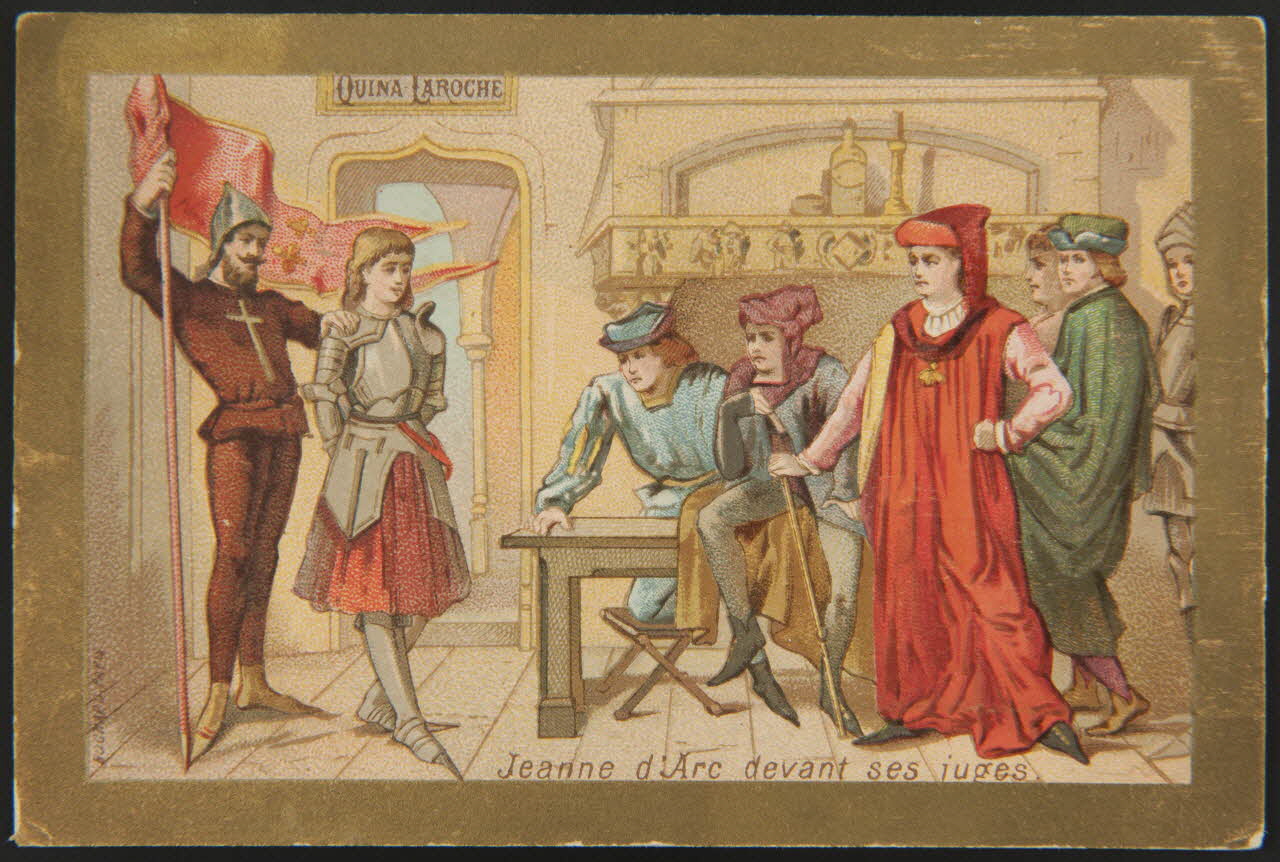 Bognard carte réclame chromo Paris 1876-1890 1995.1.2650.2 Photo