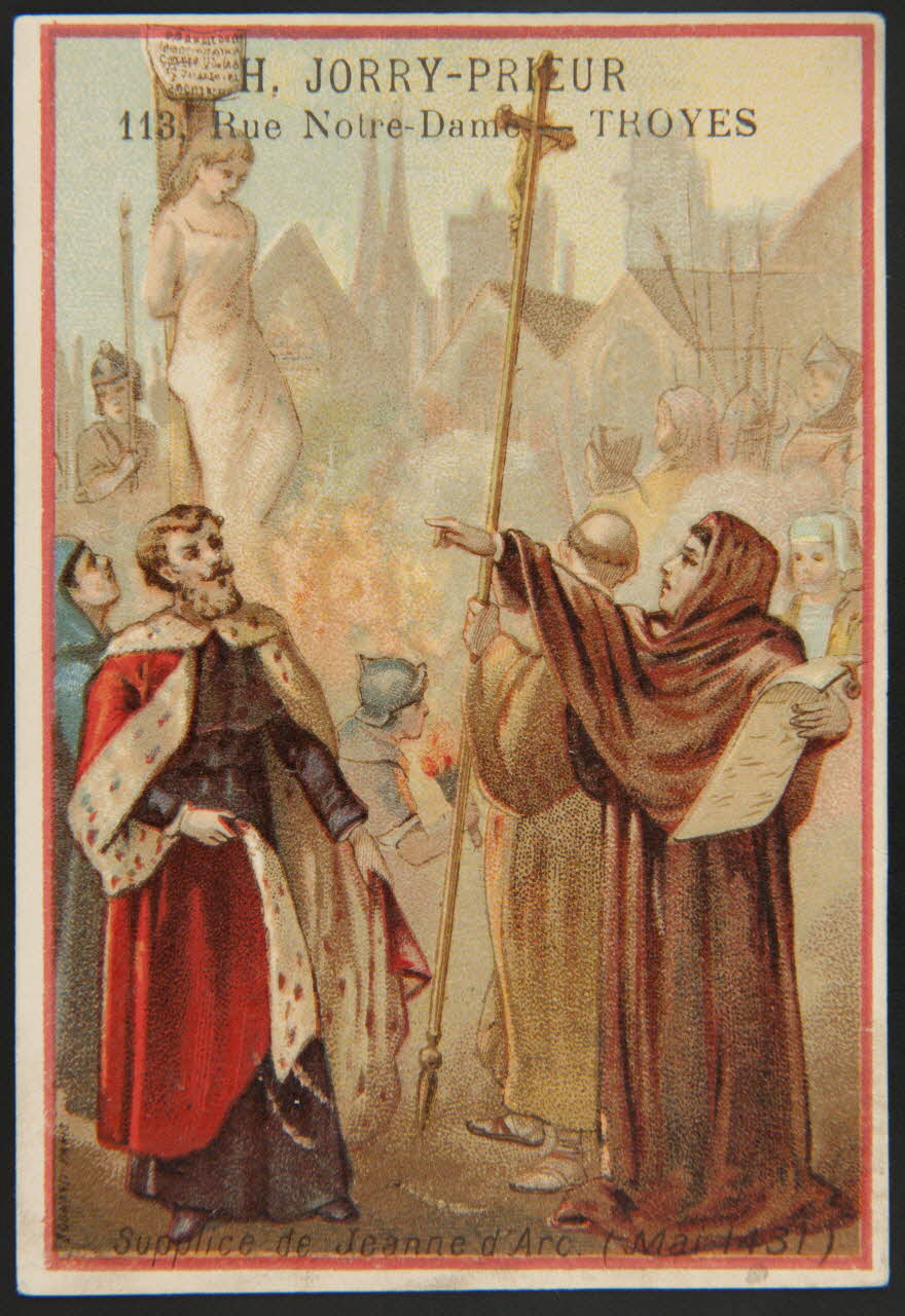 Bognard carte réclame chromo Paris 1876-1890 1995.1.2650.5 Photo