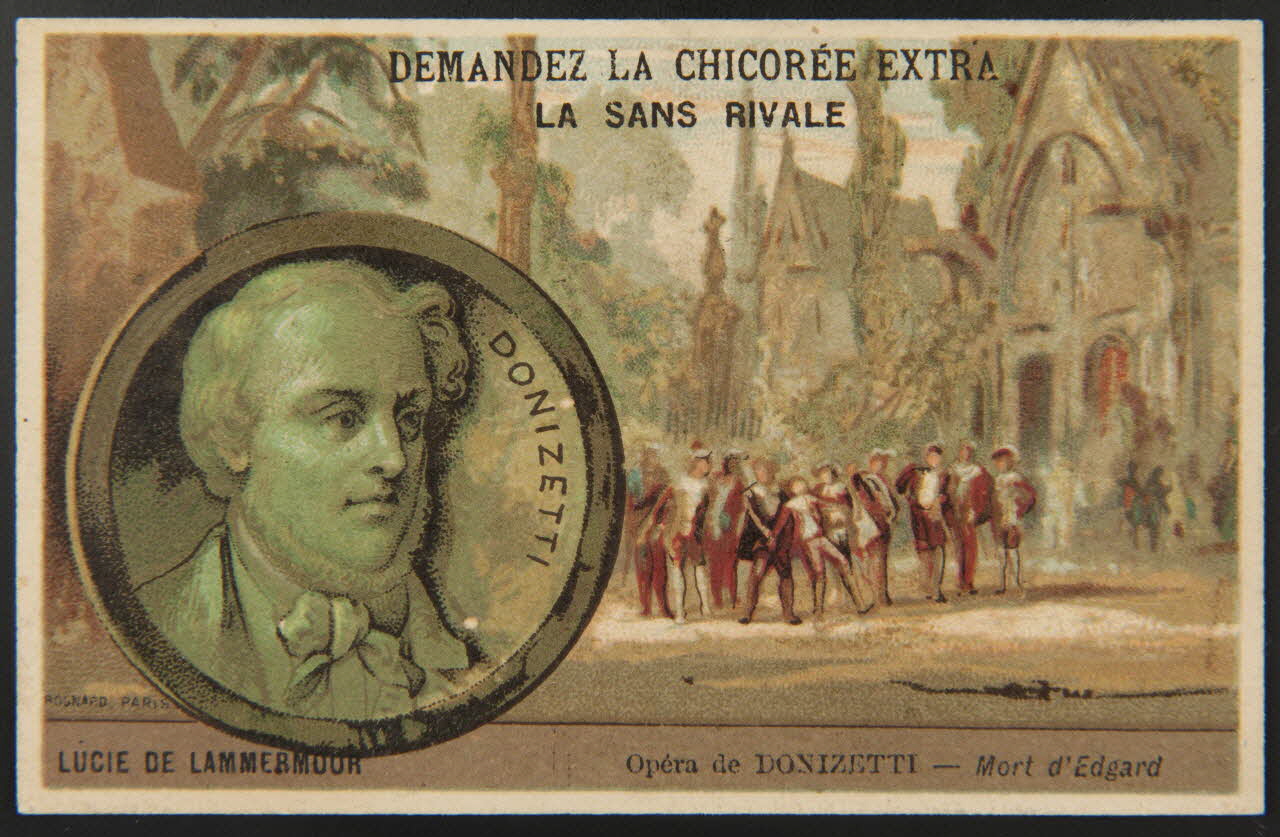 Bognard carte réclame chromo Paris 1876-1890 1995.1.2651.1 Photo