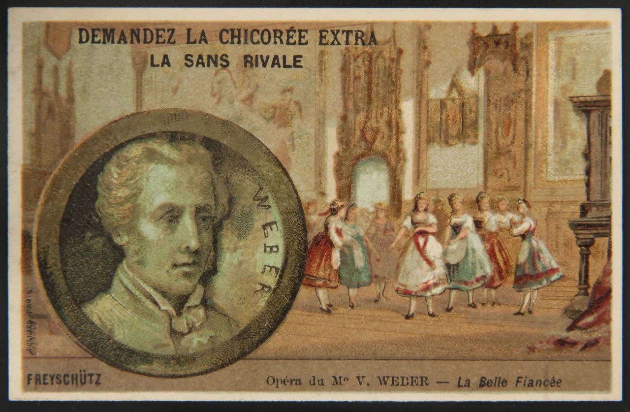 Bognard carte réclame chromo Paris 1876-1890 1995.1.2651.3 Photo