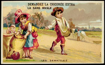 Bognard carte réclame chromo Paris 1876-1890 1995.1.2658.1  Photo
