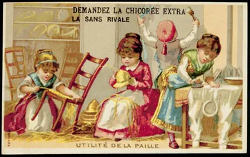 Bognard carte réclame chromo Paris 1876-1890 1995.1.2658.4  Photo