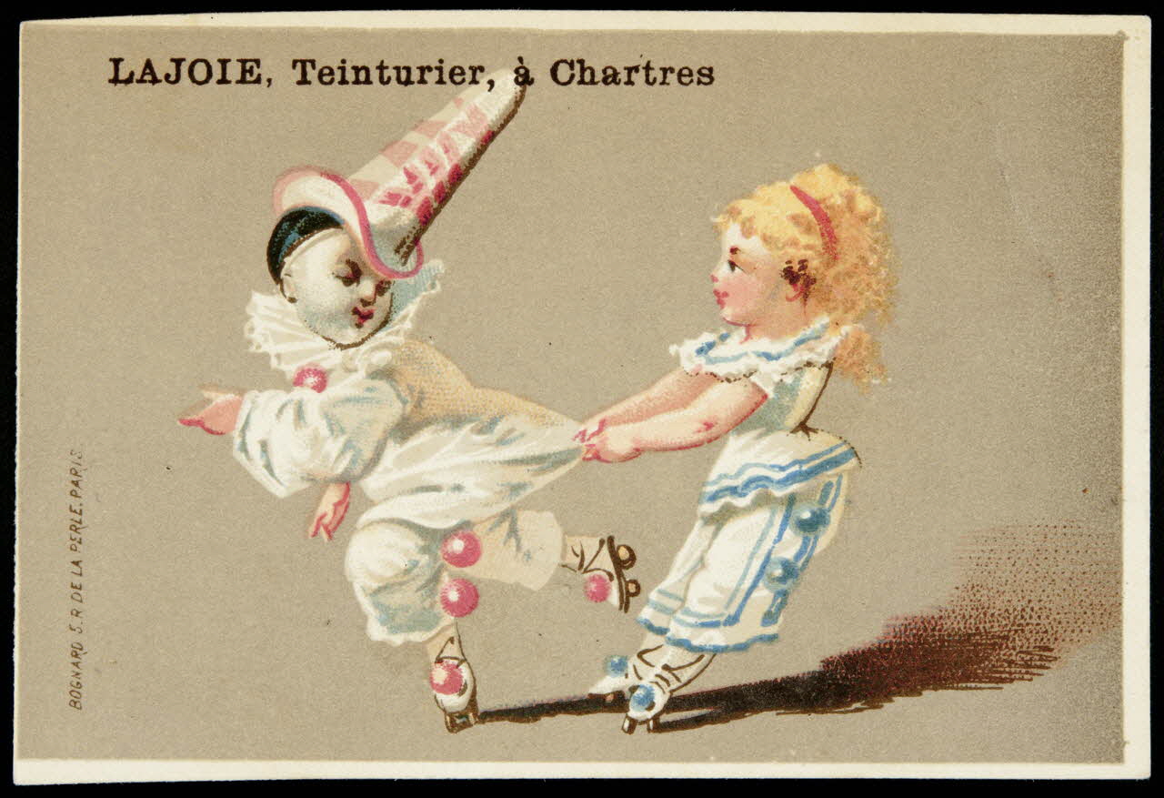 Bognard carte réclame chromo Paris 1876-1890 1995.1.2659.2 Photo