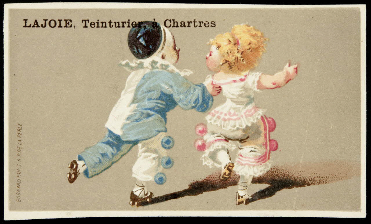 Bognard carte réclame chromo Paris 1876-1890 1995.1.2659.3 Photo