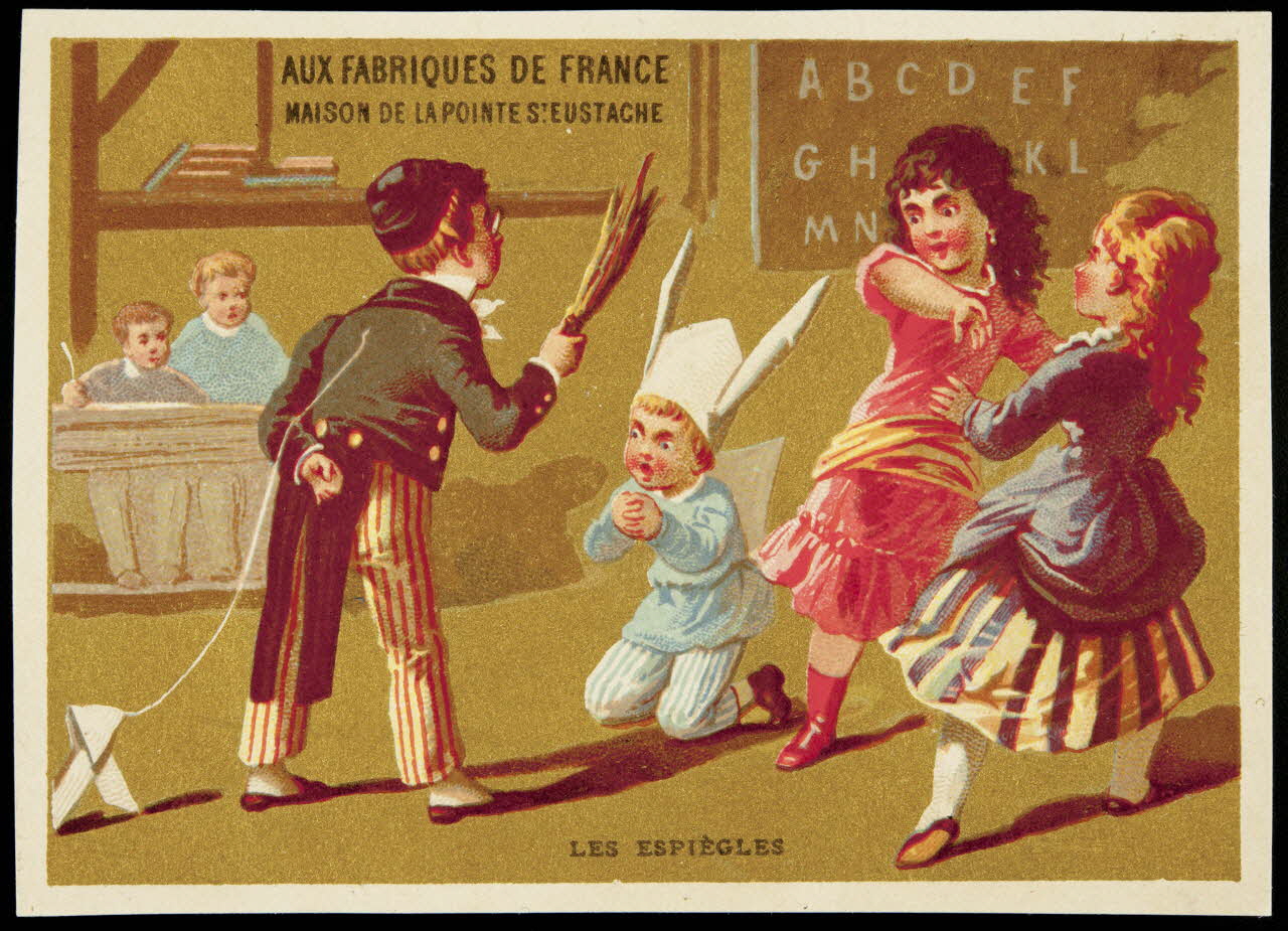 Bognard carte réclame chromo Paris 1876-1890 1995.1.2665.4 Photo