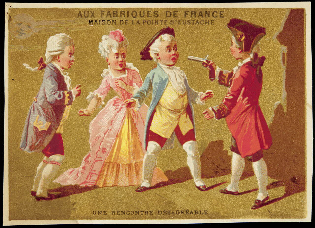 Bognard carte réclame chromo Paris 1876-1890 1995.1.2665.6 Photo