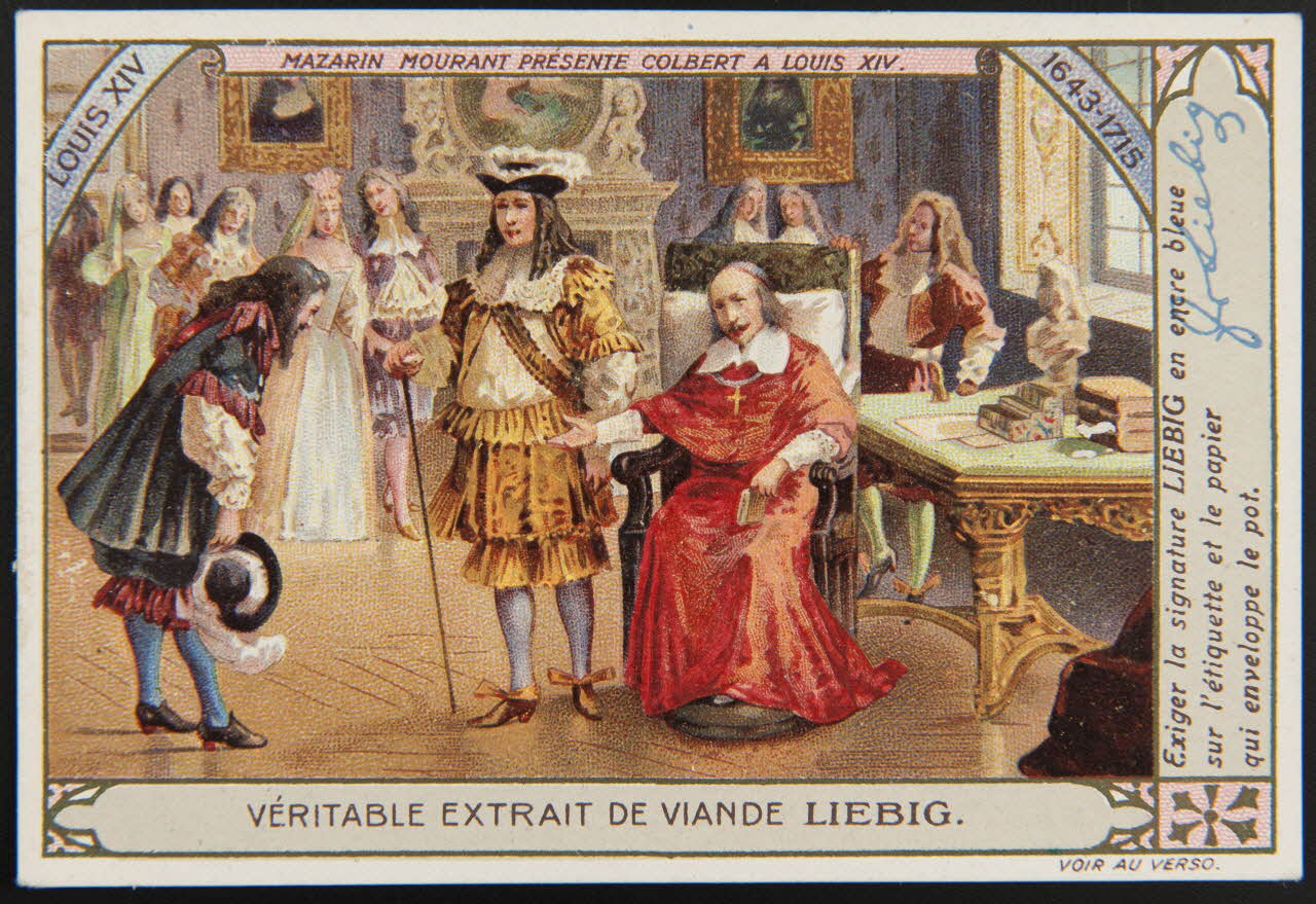 Liebig carte réclame chromo Anvers 1910 1995.1.2676.1 Photo