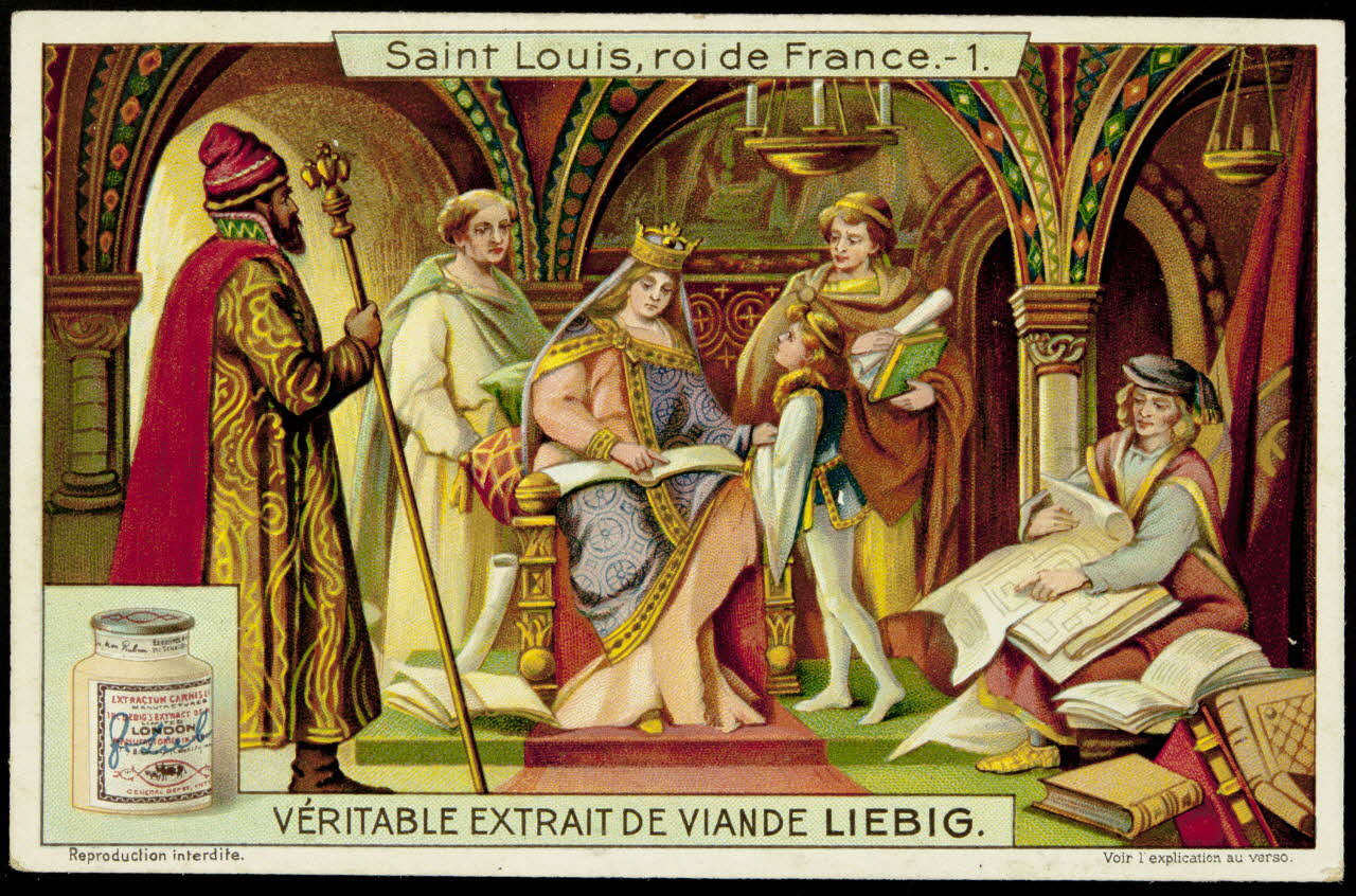 Liebig carte réclame chromo Anvers 1910 1995.1.2678.1 Photo