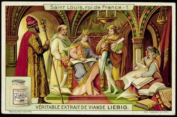 Liebig carte réclame chromo Anvers 1910 1995.1.2678.1 Photo