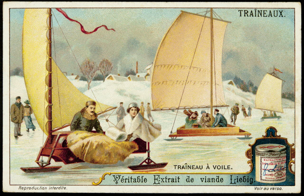 Liebig carte réclame chromo Anvers 1912 1995.1.2679.1 Photo