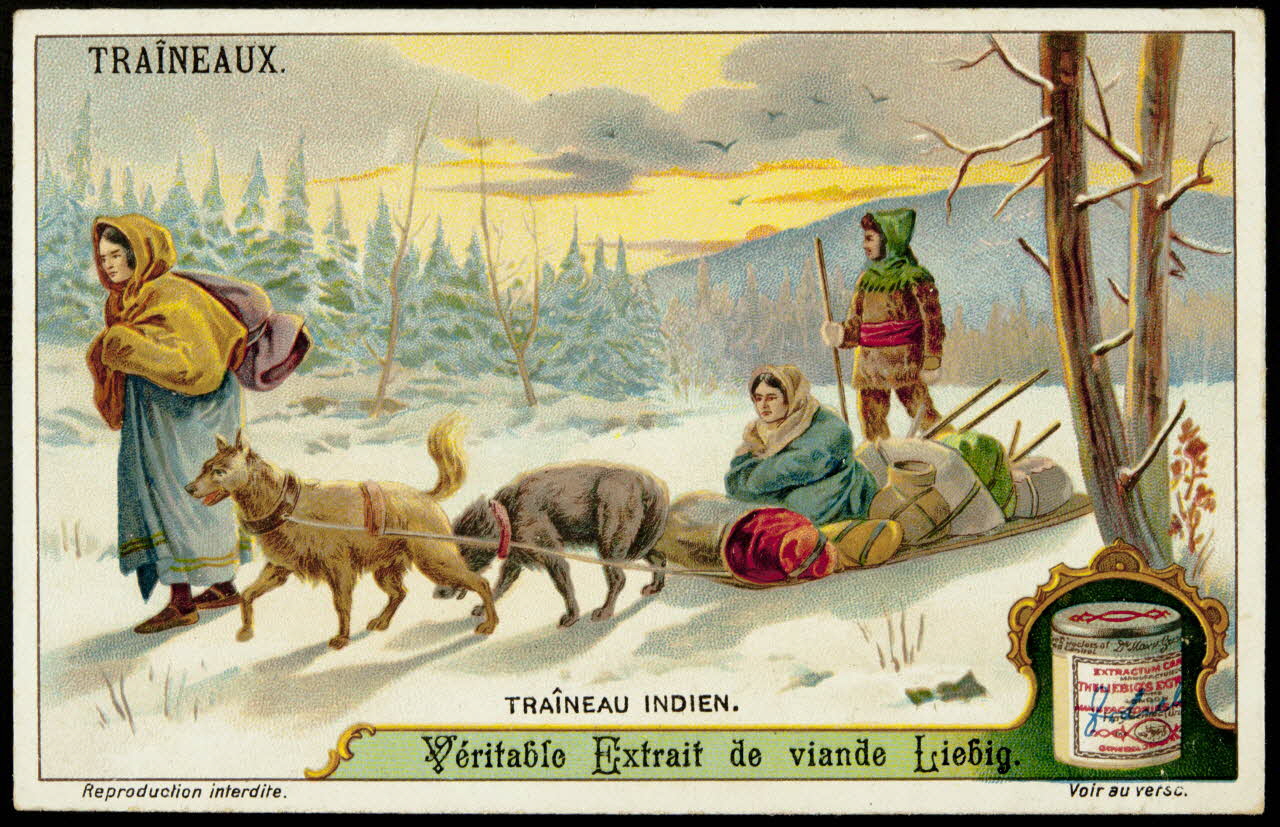 Liebig carte réclame chromo Anvers 1912 1995.1.2679.2 Photo