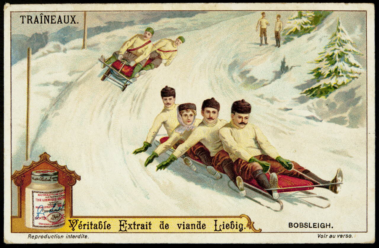 Liebig carte réclame chromo Anvers 1912 1995.1.2679.3 Photo