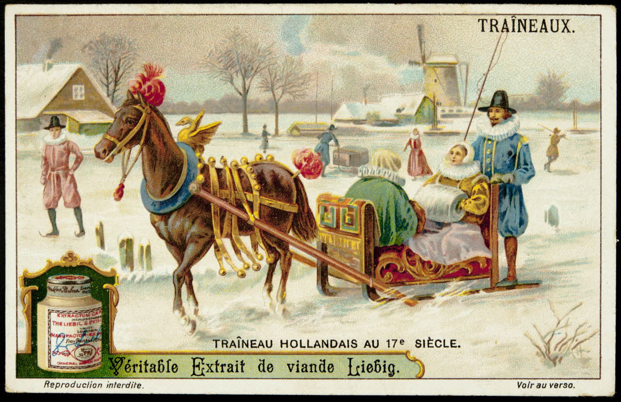 Liebig carte réclame chromo Anvers 1912 1995.1.2679.6 Photo