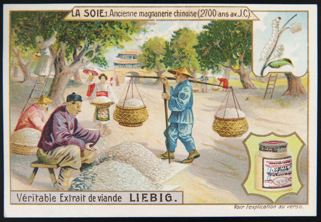 Liebig carte réclame chromo Anvers 1907 1995.1.2680.1 Photo