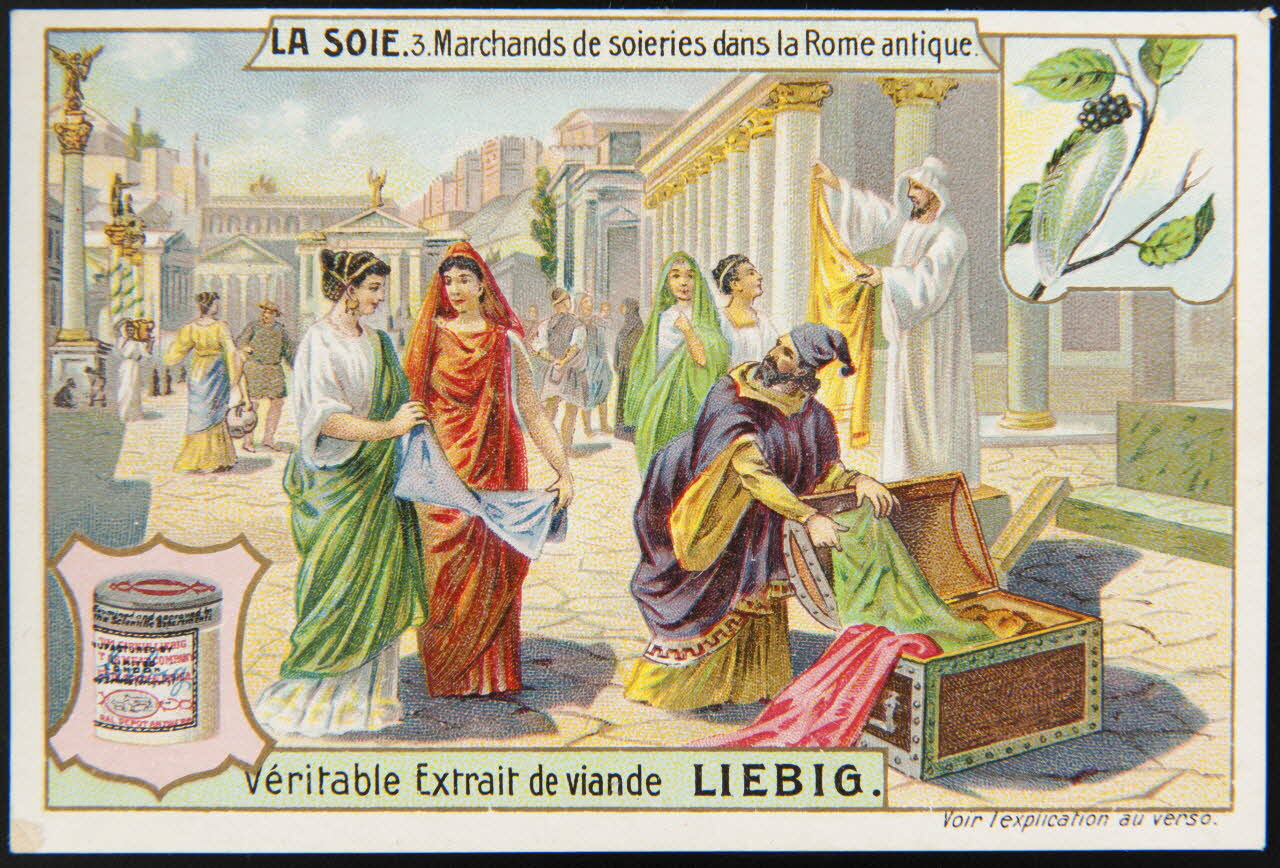 Liebig carte réclame chromo Anvers 1907 1995.1.2680.3 Photo