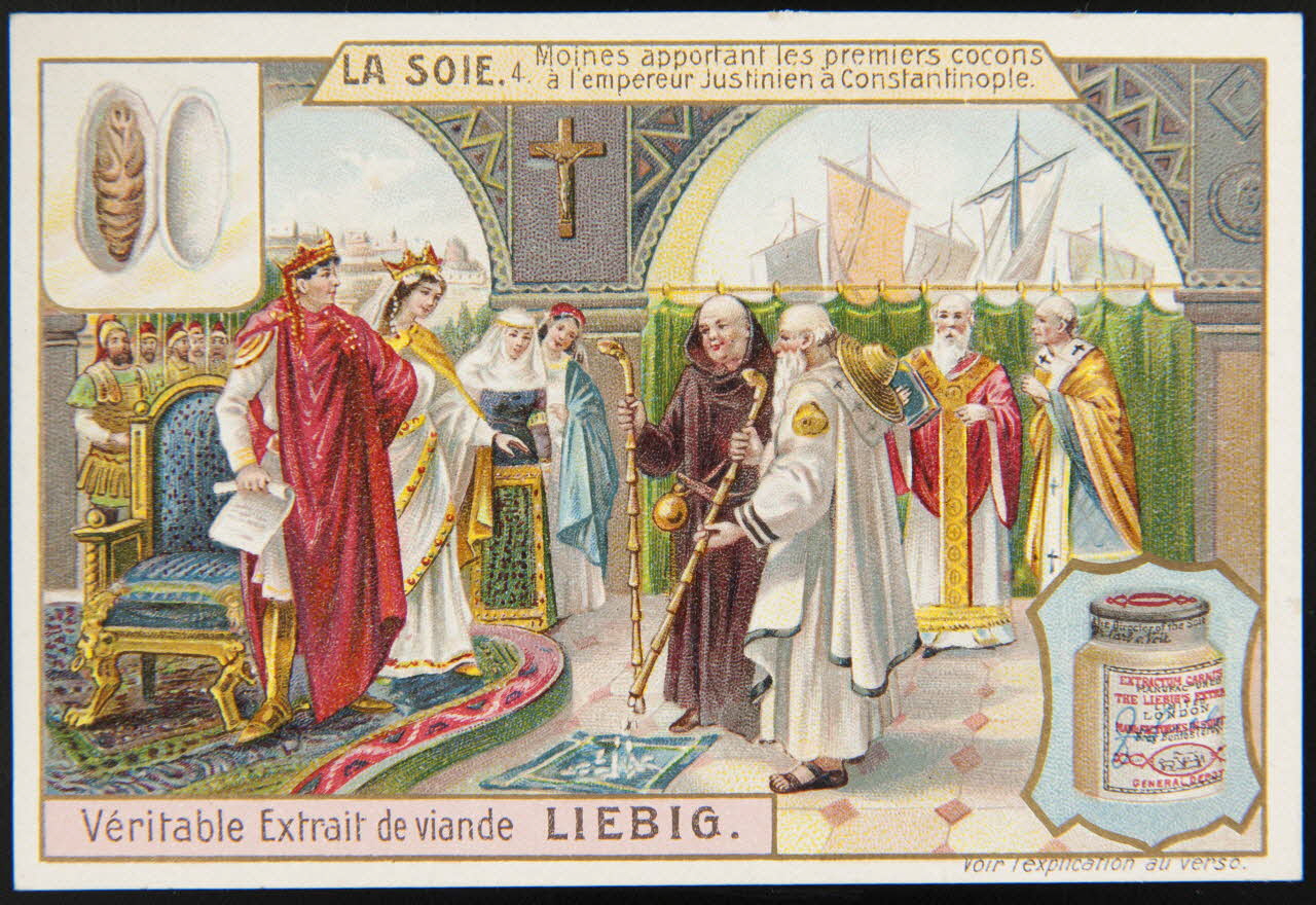 Liebig carte réclame chromo Anvers 1907 1995.1.2680.4 Photo