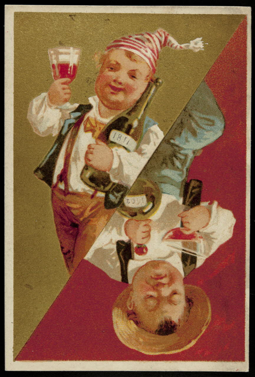 Testu & Massin carte réclame chromo Paris 1886-1903 1995.1.2682.2 Photo