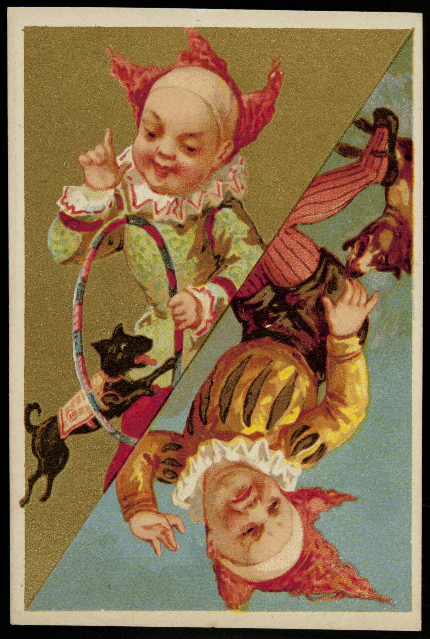 Testu & Massin carte réclame chromo Paris 1886-1903 1995.1.2682.3 Photo