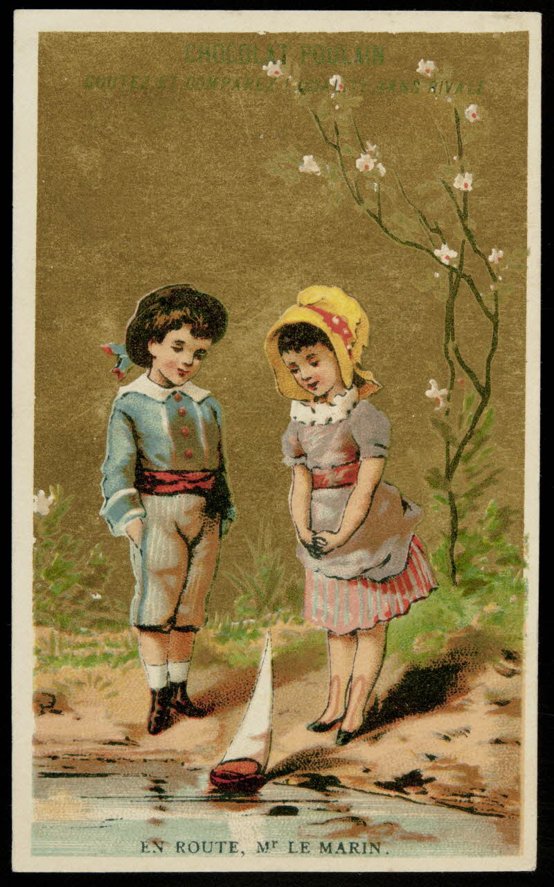 Testu & Massin carte réclame chromo Paris 1876-1903 1995.1.2689.1 Photo