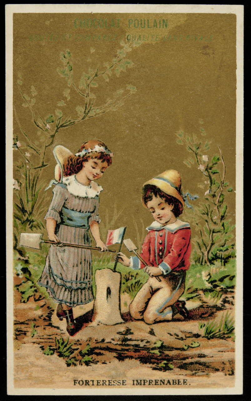 Testu & Massin carte réclame chromo Paris 1876-1903 1995.1.2689.2 Photo