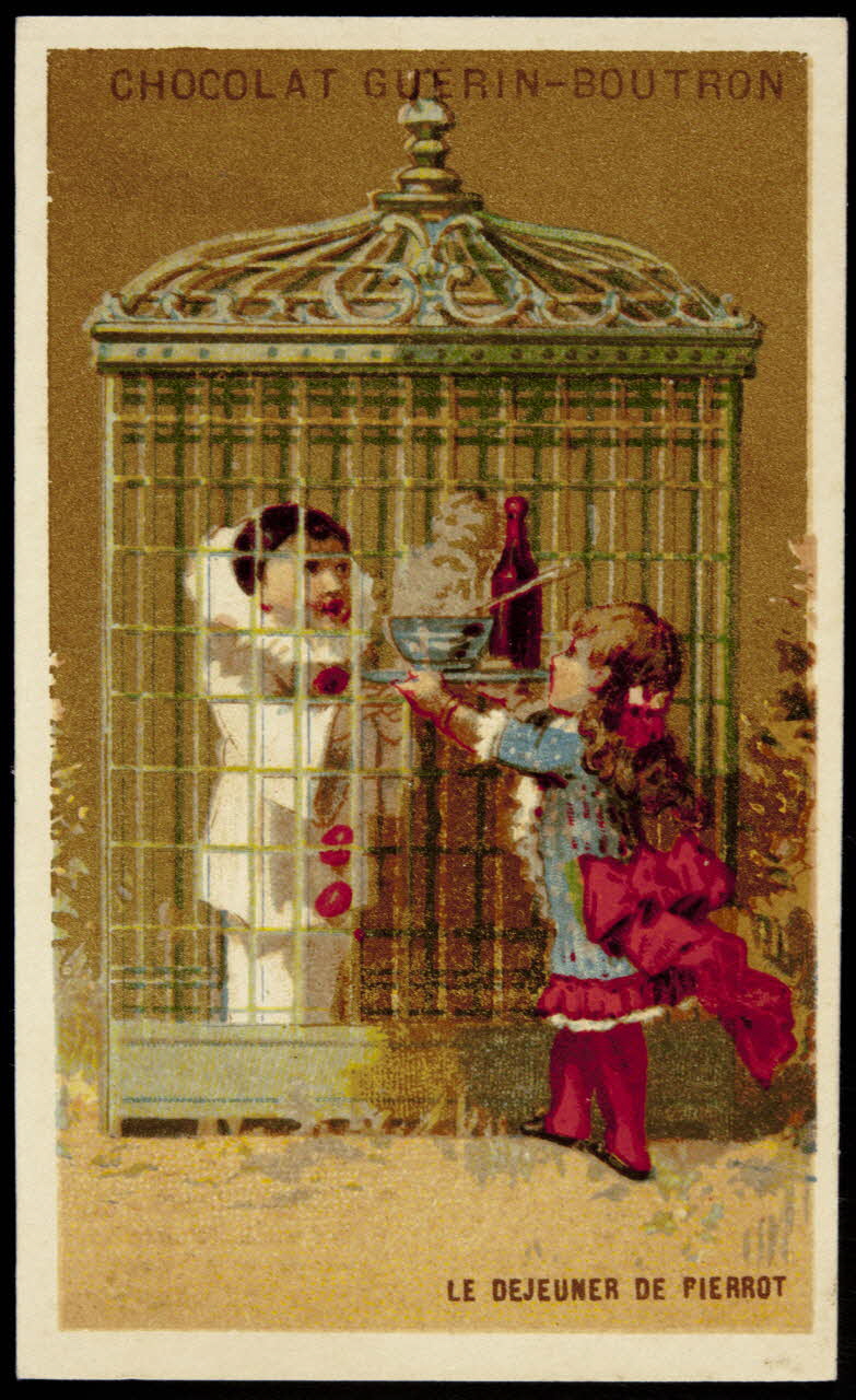 Testu & Massin ; Champenois & Cie carte réclame chromo Paris 1888-1889 1995.1.2691.2 Photo