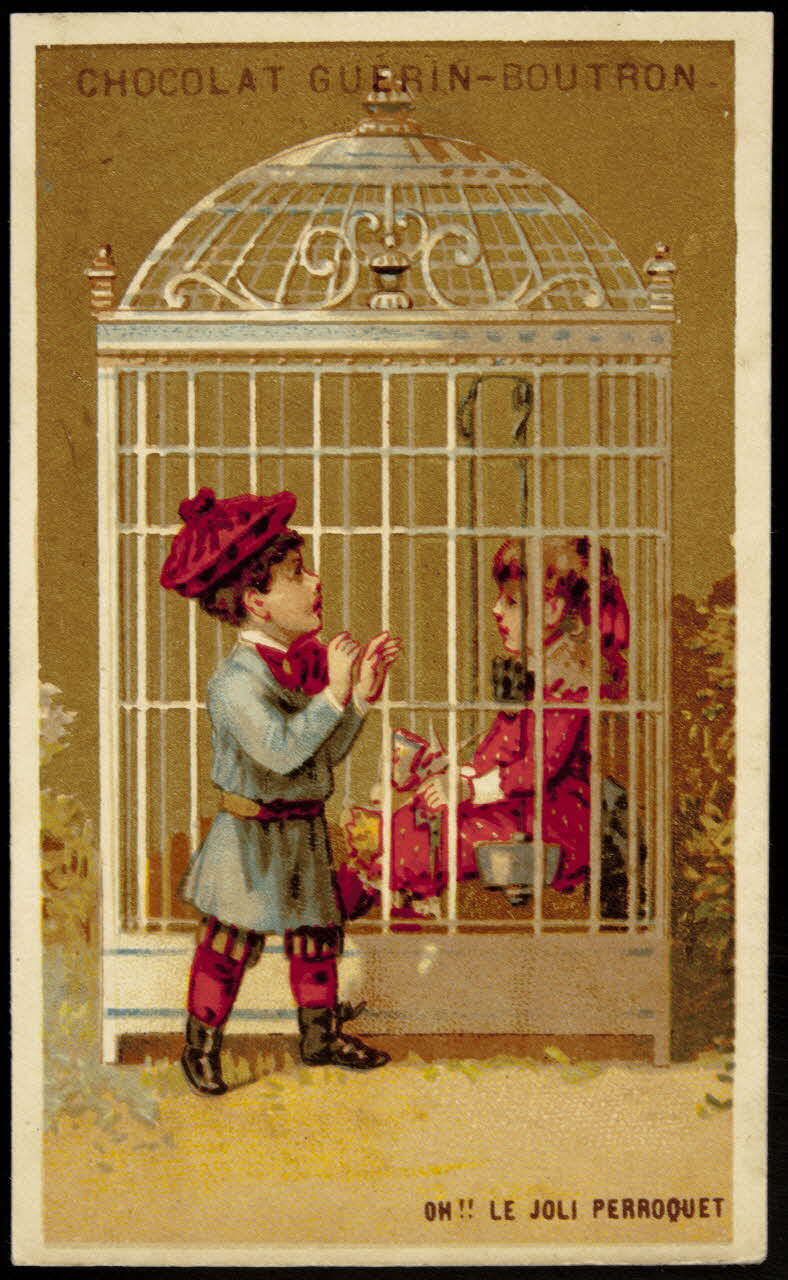 Testu & Massin ; Champenois & Cie carte réclame chromo Paris 1888-1889 1995.1.2691.4 Photo