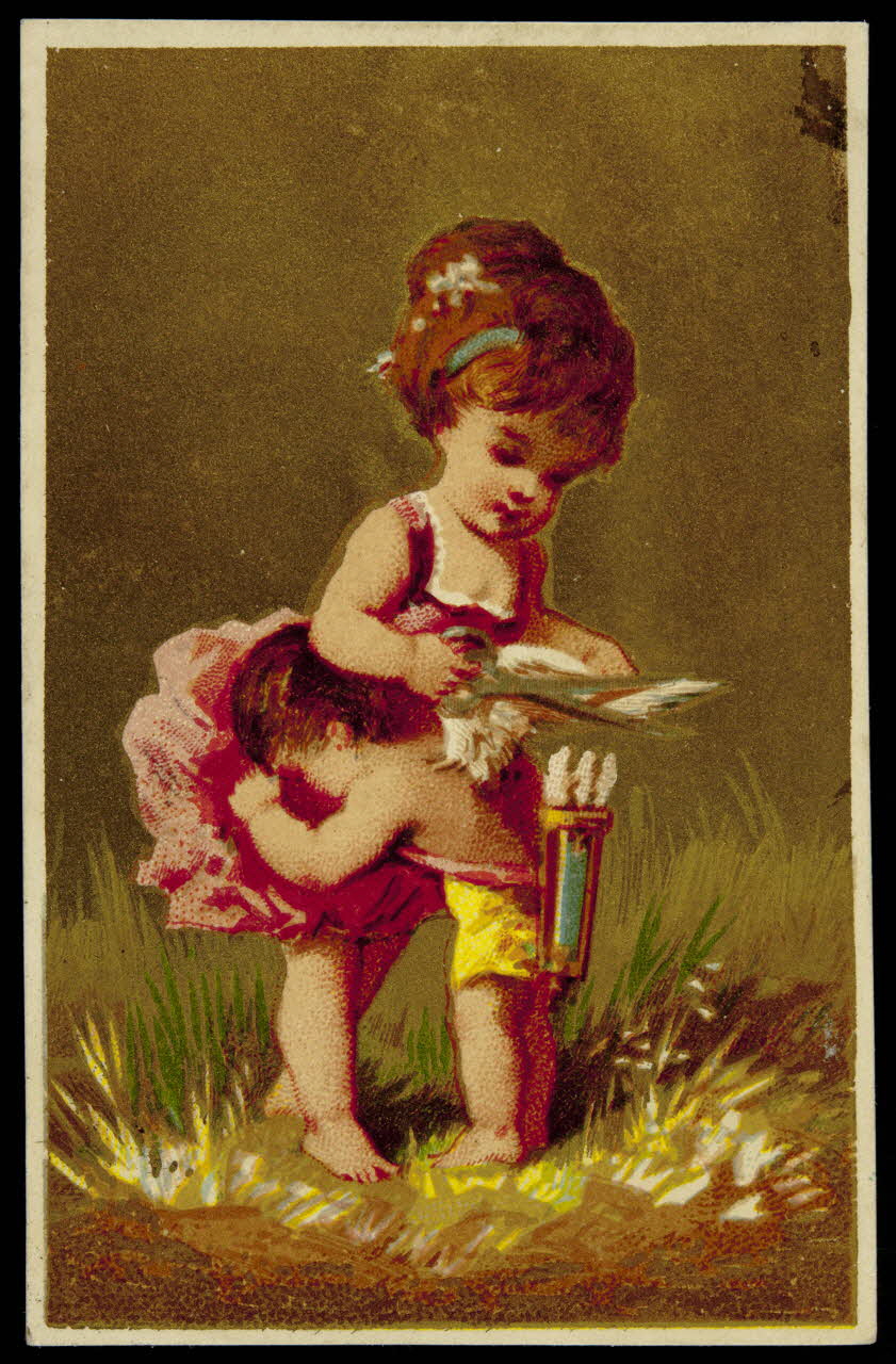 Testu & Massin carte réclame chromo Paris 1876-1903 1995.1.2694.1 Photo