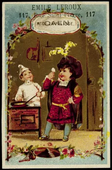 Testu & Massin carte réclame chromo Paris 1876-1903 1995.1.2695.5 Photo