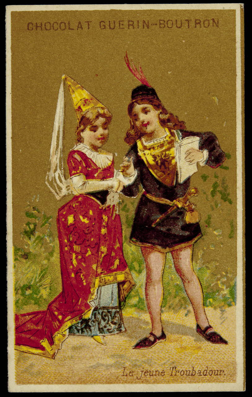 Testu & Massin ; Champenois & Cie carte réclame chromo Paris 1888-1889 1995.1.2696.2 Photo