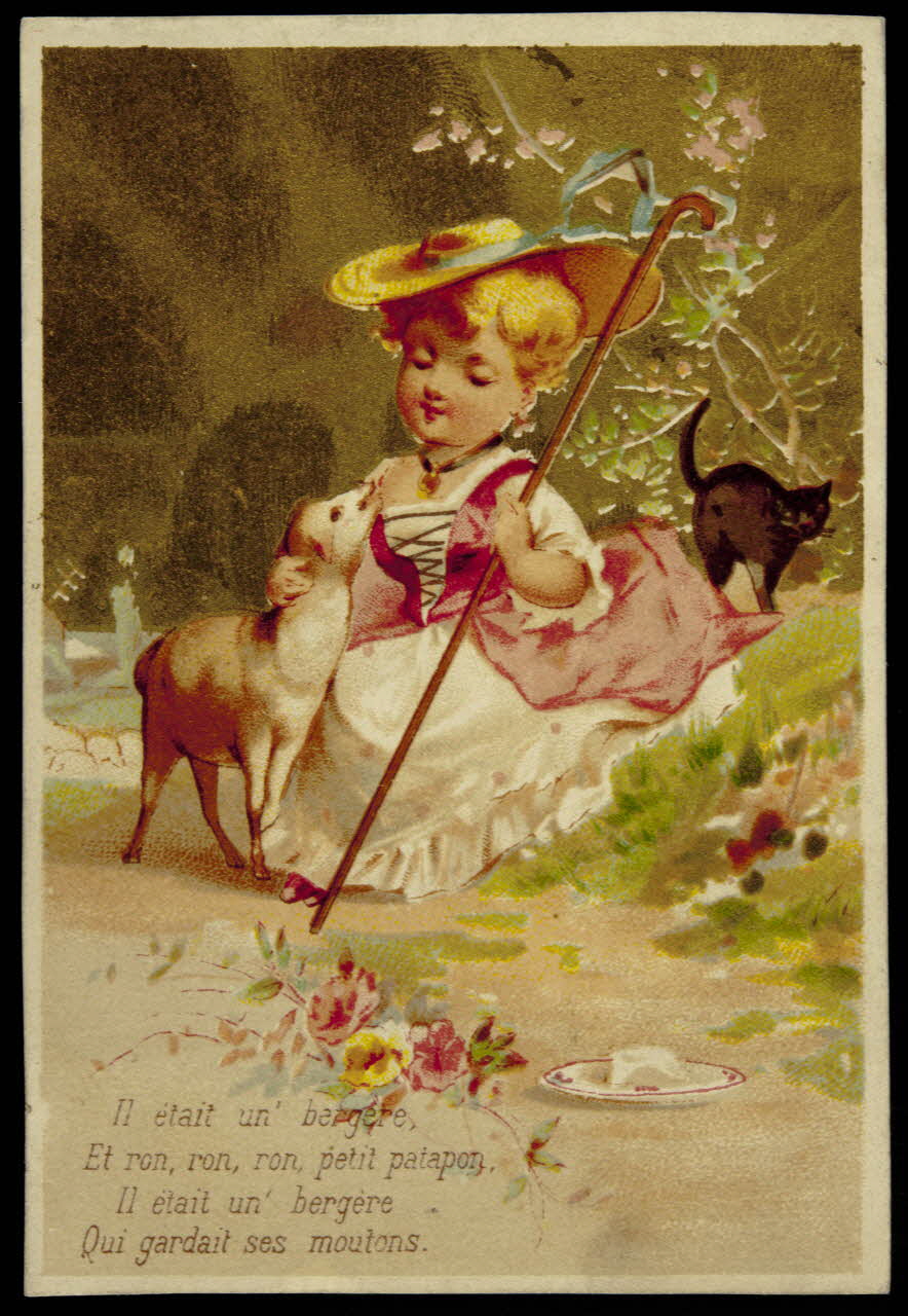 Testu & Massin carte réclame chromo Paris 1888-1903 1995.1.2698.3 Photo