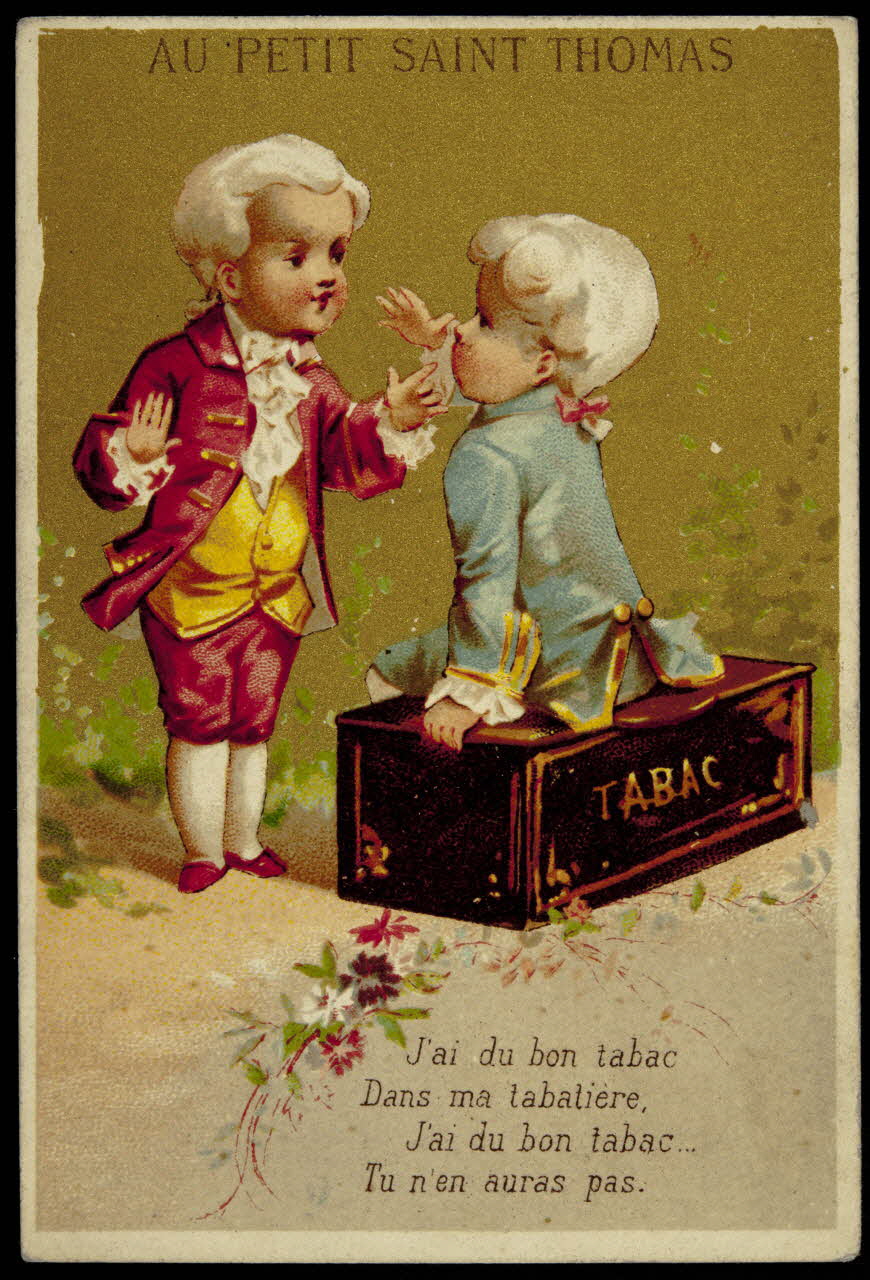 Testu & Massin carte réclame chromo Paris 1888-1903 1995.1.2698.5 Photo