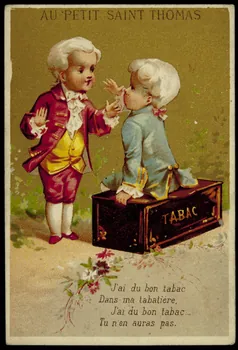 Testu & Massin carte réclame chromo Paris 1888-1903 1995.1.2698.5 Photo