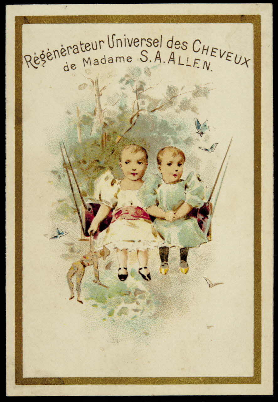 Testu & Massin carte réclame chromo Paris 1879-1903 1995.1.2699.2 Photo