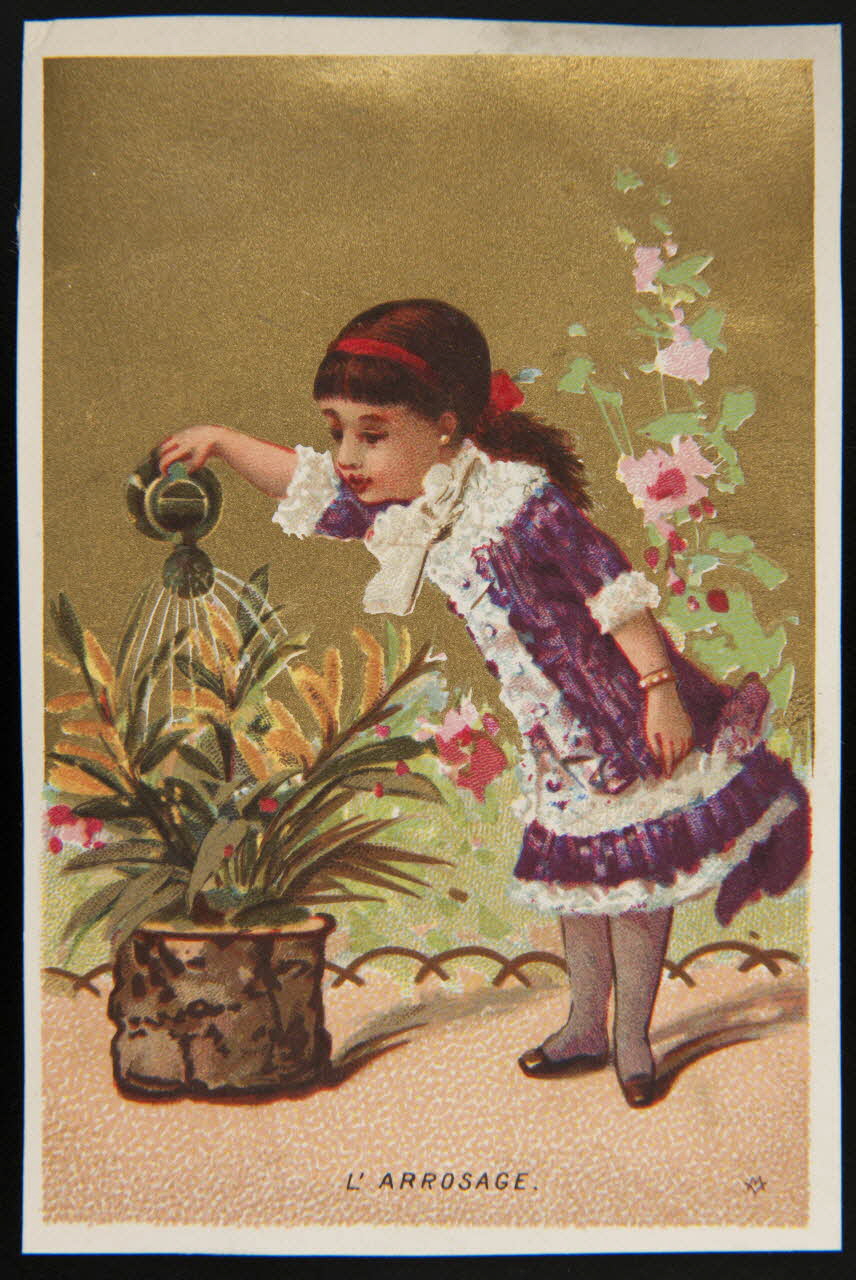 Vallet-Minot et Cie carte réclame chromo Paris 1875-1889 1995.1.270.3 Photo