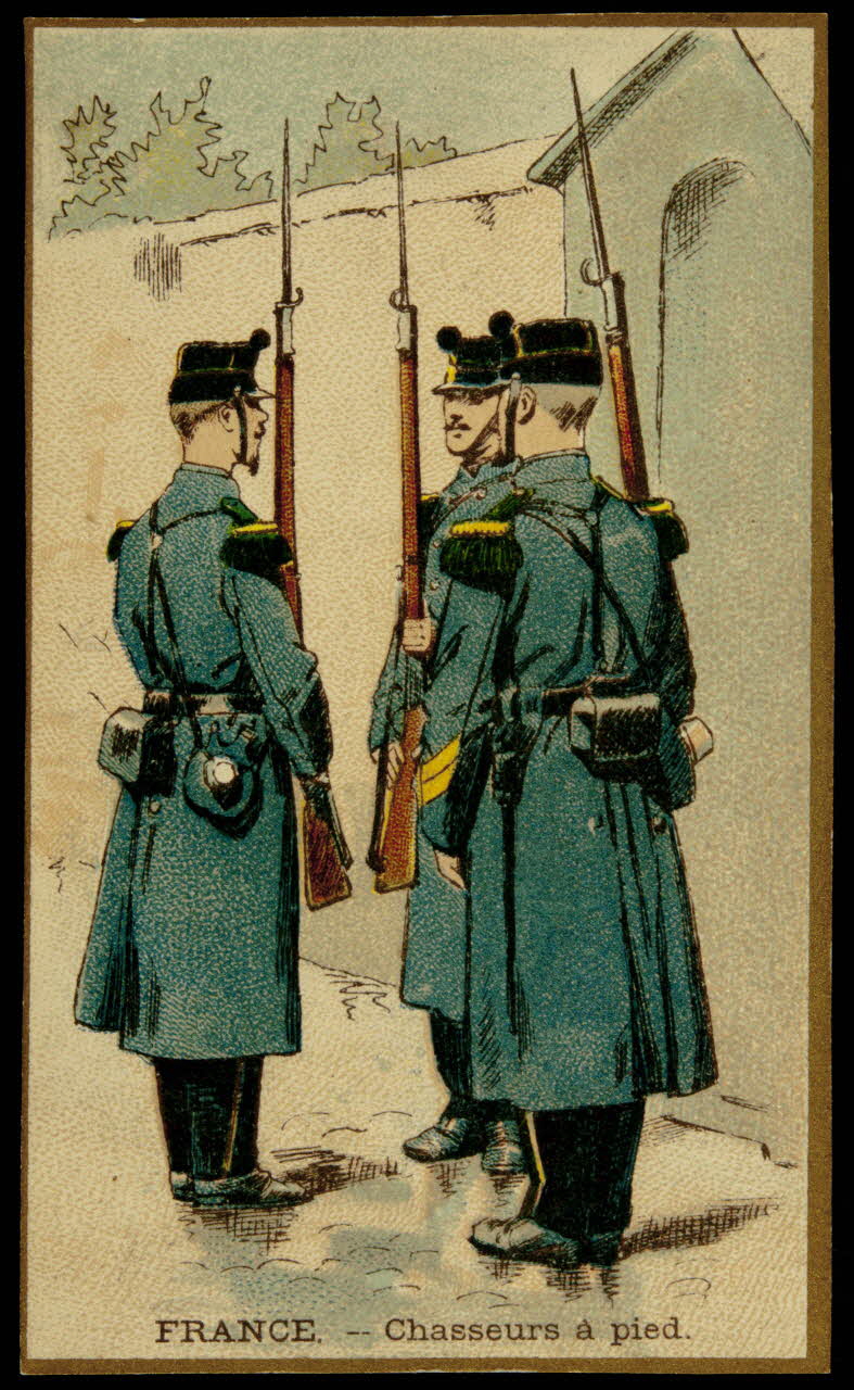 Testu & Massin carte réclame chromo Paris 1876-1903 1995.1.2702.18 Photo