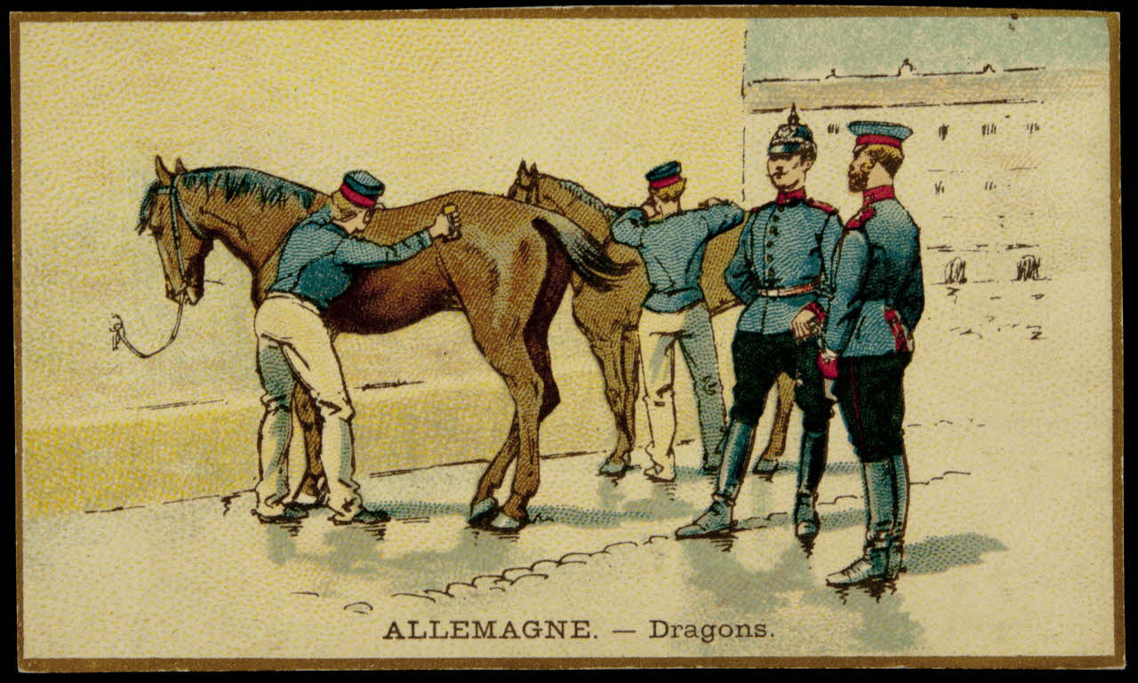 Testu & Massin carte réclame chromo Paris 1876-1903 1995.1.2702.2 Photo