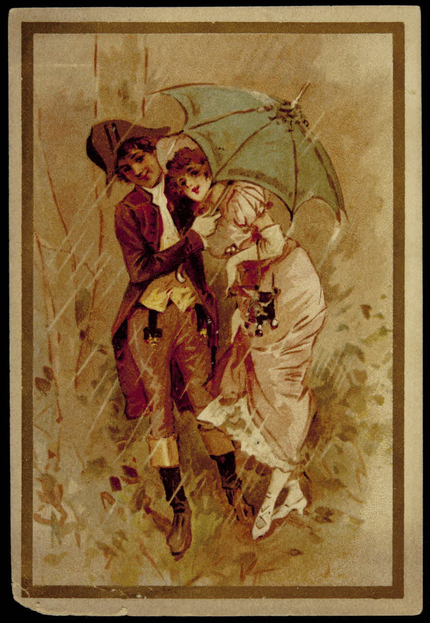 Testu & Massin carte réclame chromo Paris 1876-1903 1995.1.2704.3 Photo