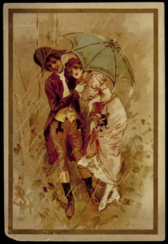Testu & Massin carte réclame chromo Paris 1876-1903 1995.1.2704.3 Photo