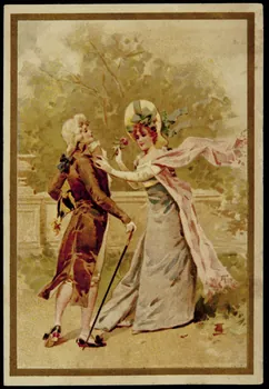 Testu & Massin carte réclame chromo Paris 1876-1903 1995.1.2704.4 Photo