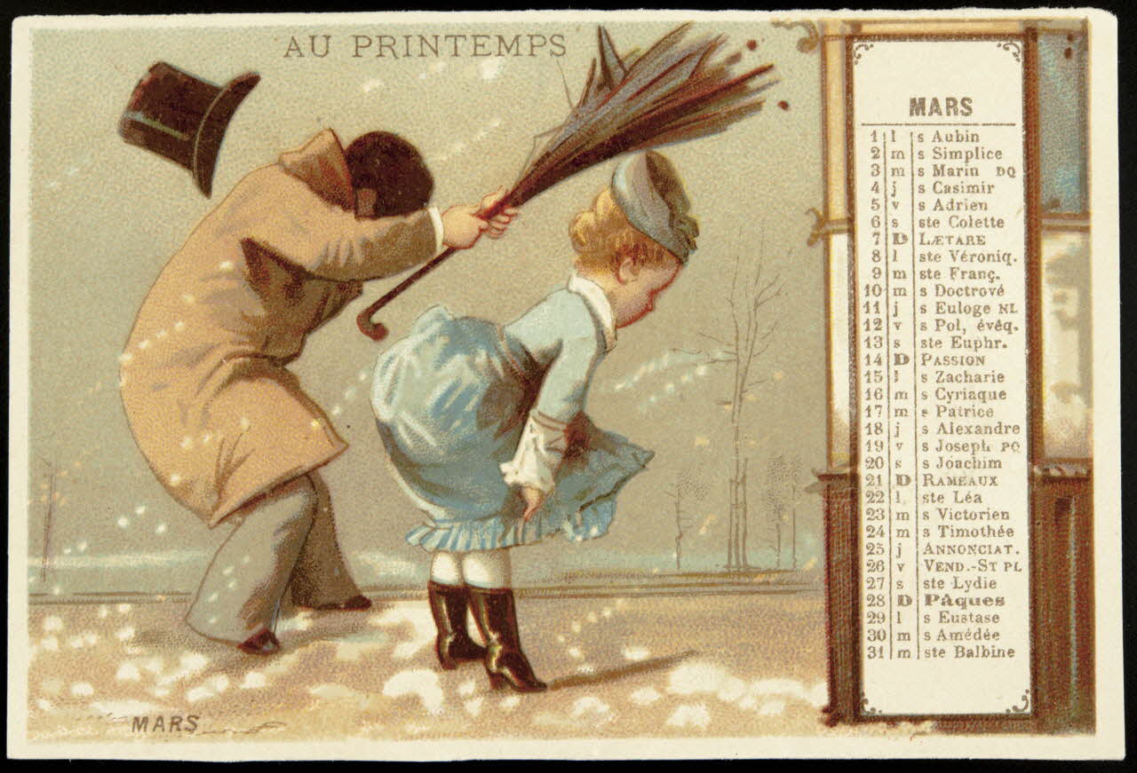 Testu & Massin carte réclame chromo Paris 1876-1903 1995.1.2716.2 Photo