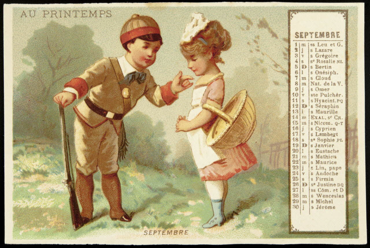 Testu & Massin carte réclame chromo Paris 1876-1903 1995.1.2716.6 Photo