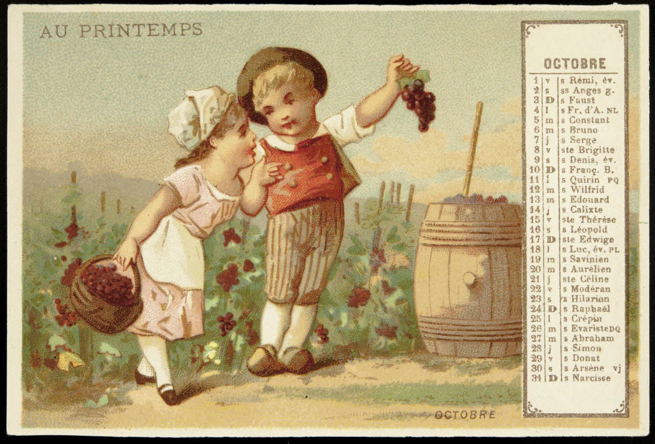Testu & Massin carte réclame chromo Paris 1876-1903 1995.1.2716.7 Photo